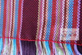 手织围巾图片,一幅围巾的温暖故事